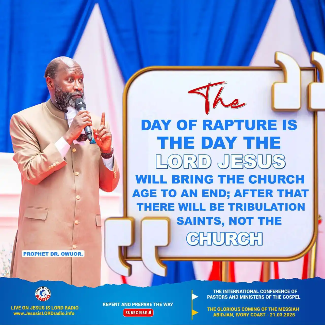 Image from Repentance News: *THE DAY OF THE RAPTURE IS THE DAY THE LORD JESUS WILL BRING THE CHURC...