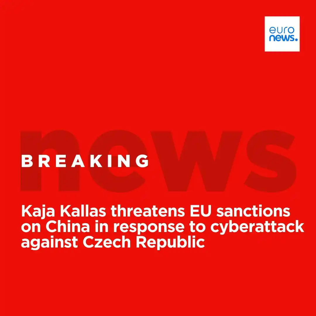 Image from euronews: The European Union is "ready to impose costs" on China in response to ...