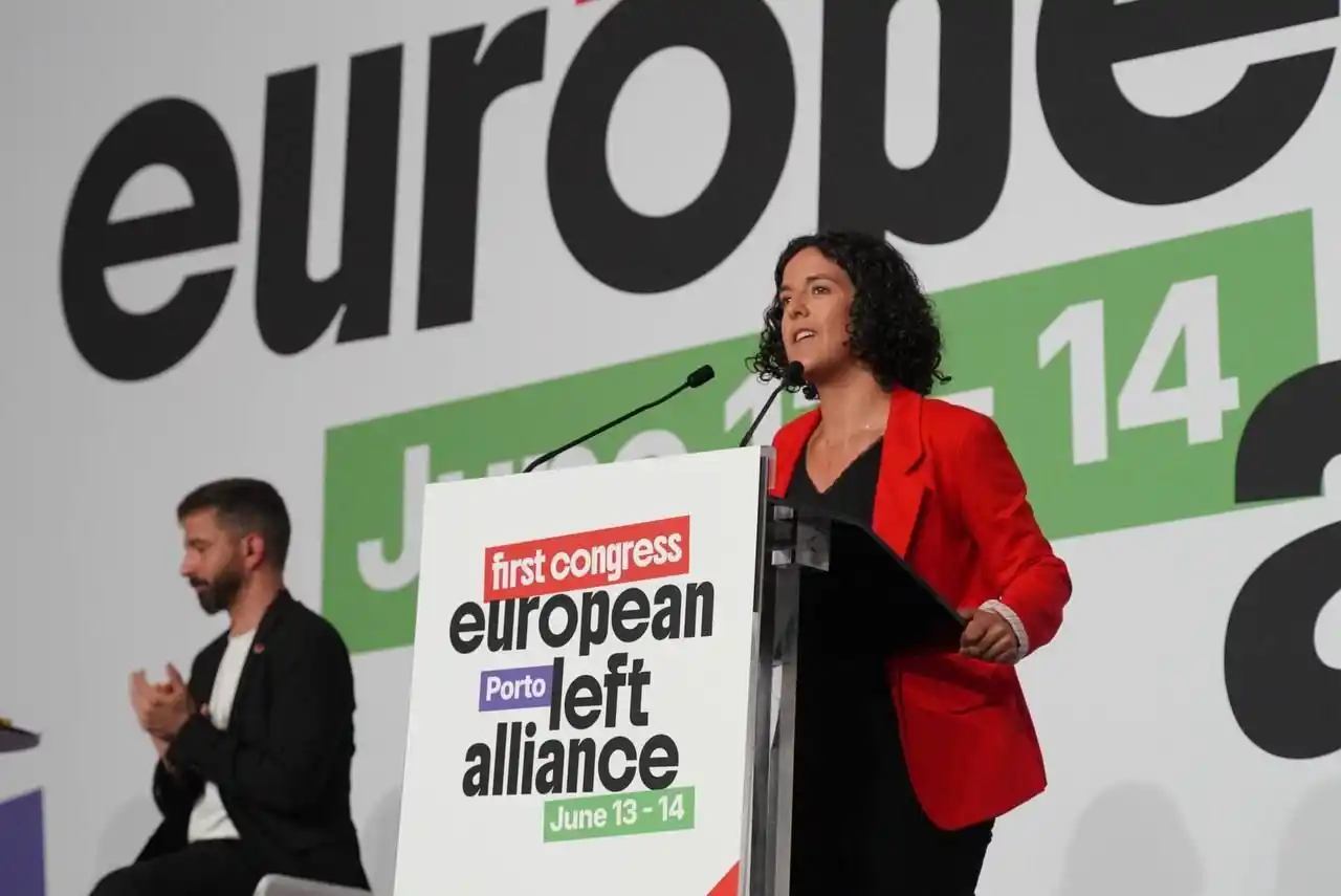 Image from Manon Aubry - Infos et Actus : Très fière d’ouvrir le 1er congrès fondateur de l’Alliance de Gauche E...