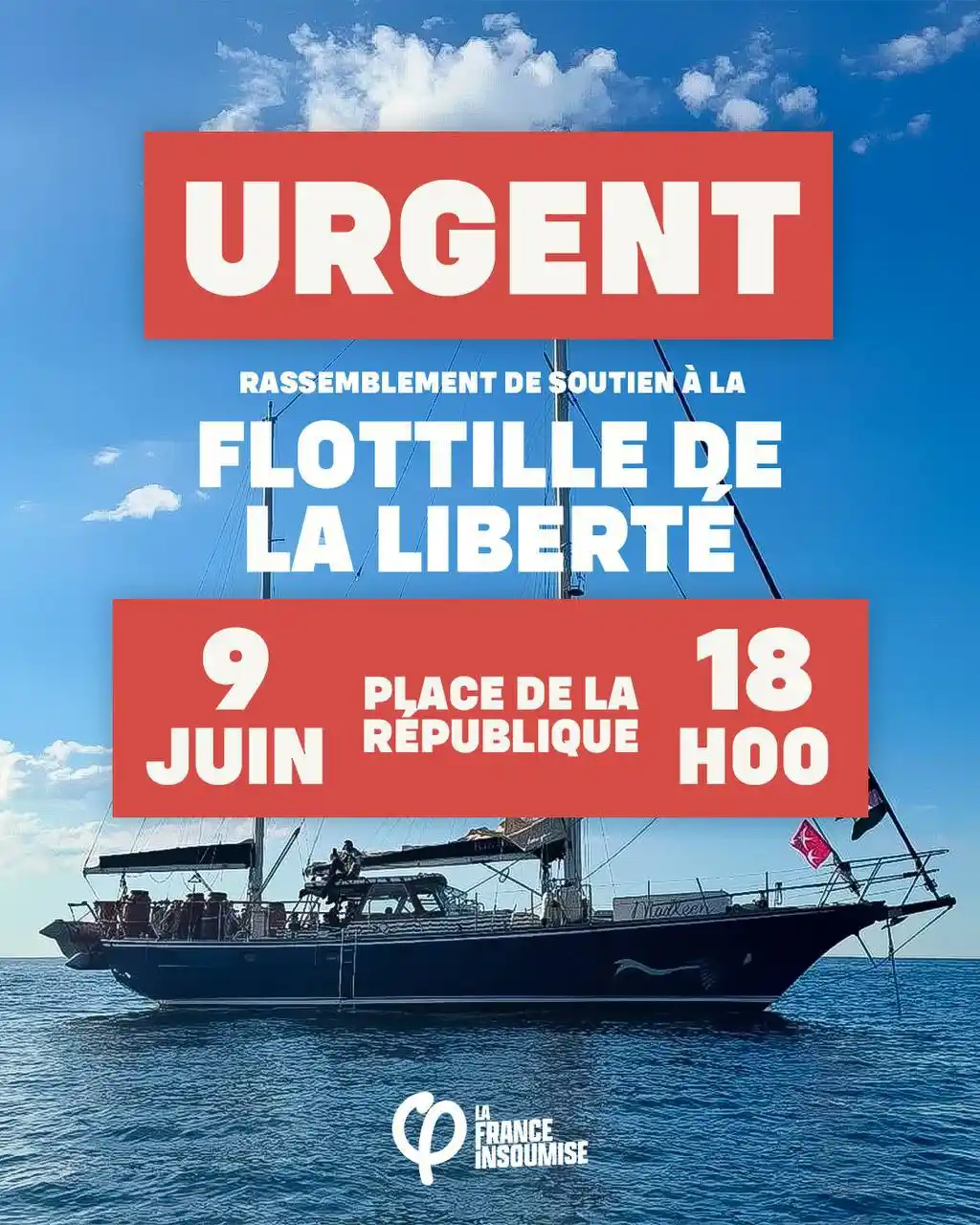 Image from Manon Aubry - Infos et Actus : 🔴URGENT : Seule notre mobilisation populaire permettra de sécuriser l...