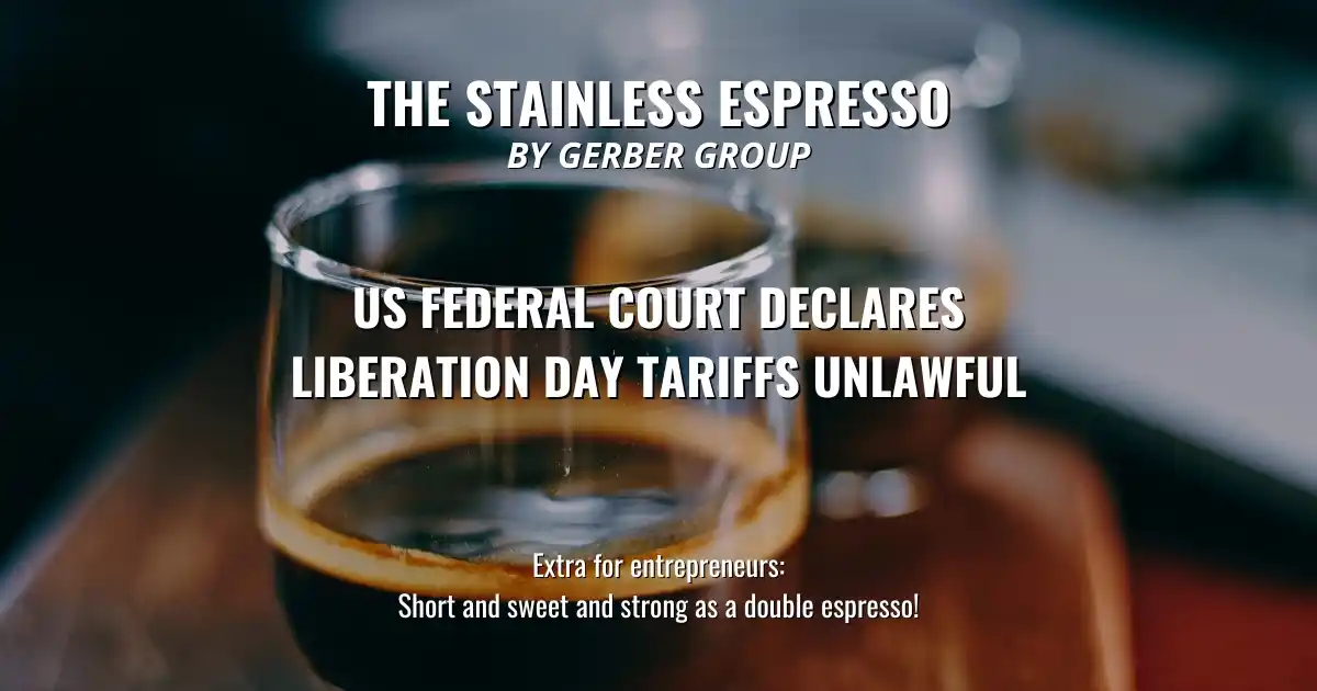 The Stainless Espresso by Gerber Group post