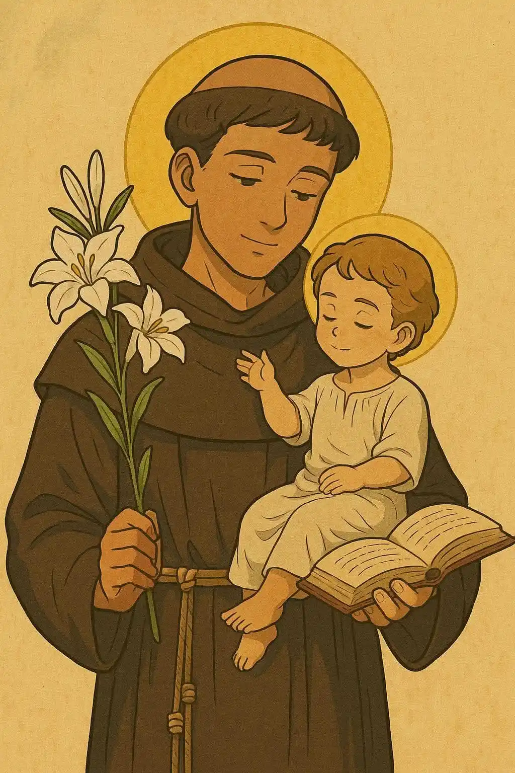 Image from Perú Católico: 13 de junio Solemnidad de San Antonio de Padua ✨️ "La fe y la esperan...