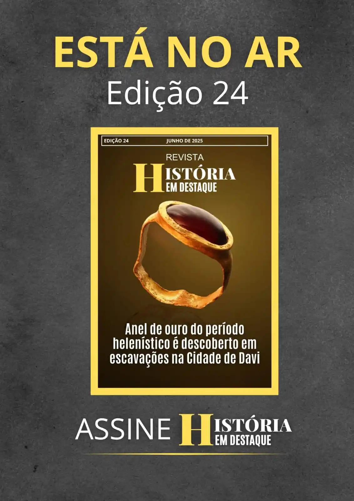 Image from Revista História Em Destaque: A 24° Edição da <a class="text-blue-500 hover:underline cursor-pointer...