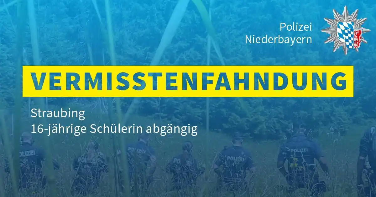 Image from Polizei Mittelfranken : Am 04.06.2025 gegen 11:45 Uhr verließ eine 16-jährige Schülerin unter ...