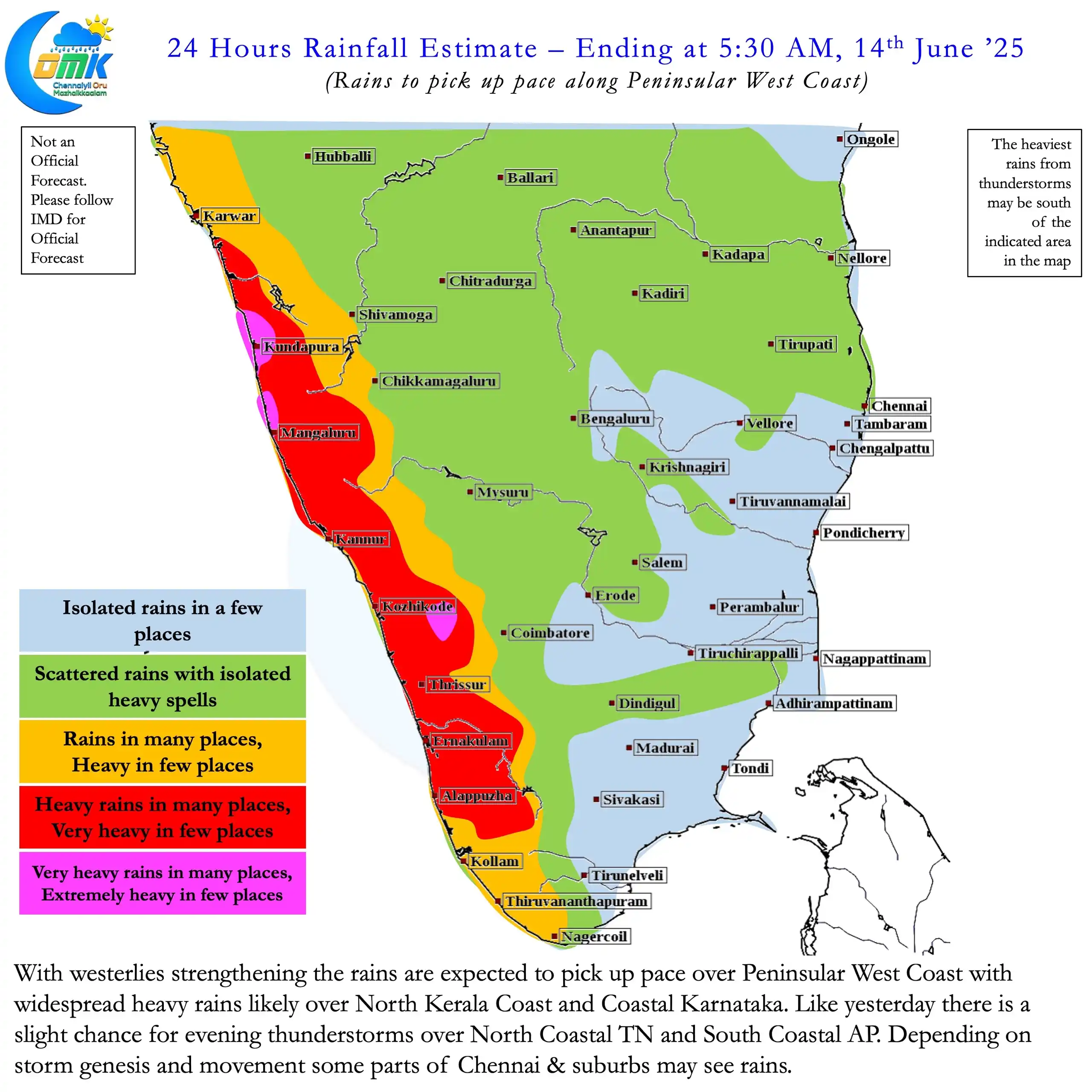 Image from Weather Updates On Tamil Nadu & Chennai by ChennaiRains (COMK): As <a class="text-blue-500 hover:underline cursor-pointer" href="/hash...