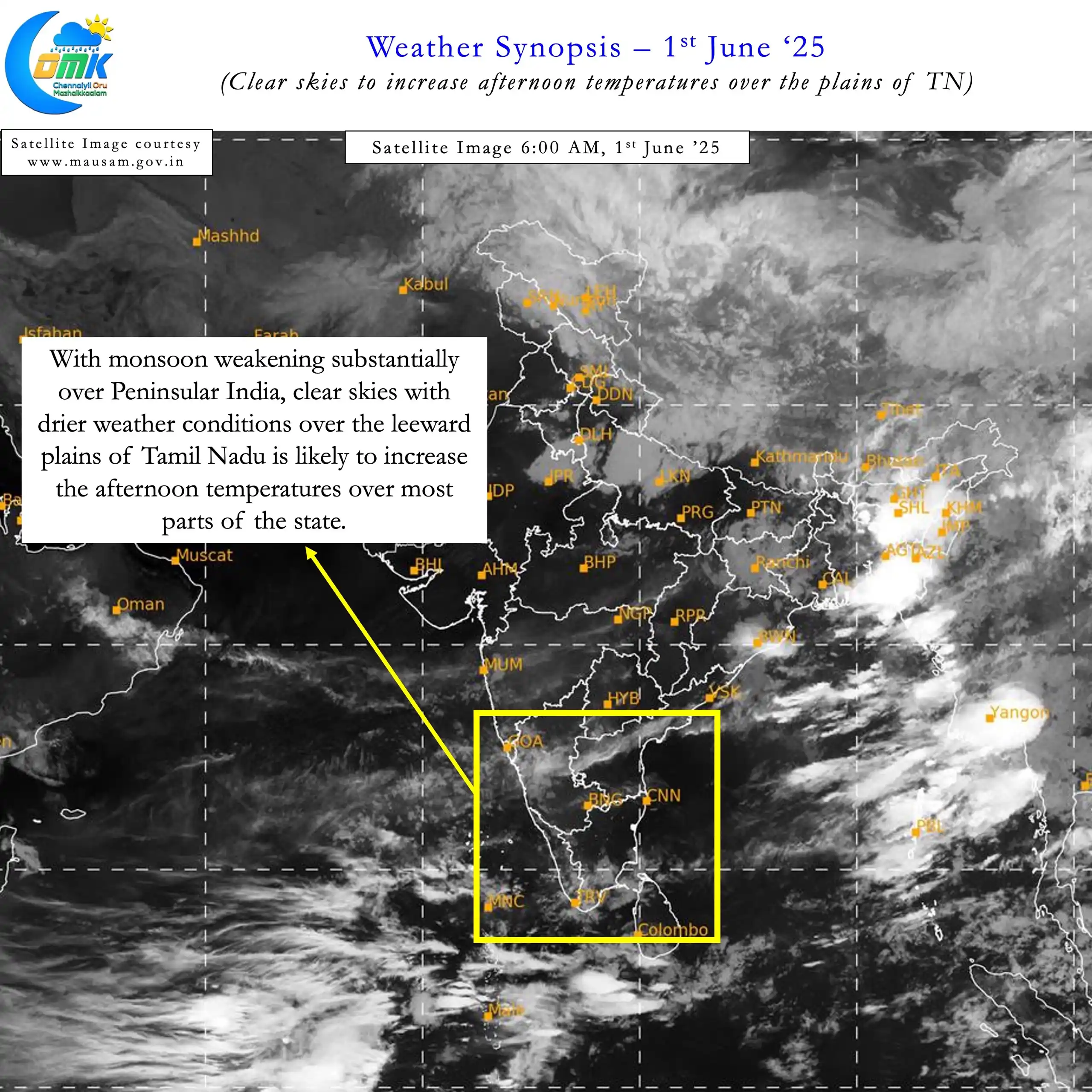 Image from Weather Updates On Tamil Nadu & Chennai by ChennaiRains (COMK): As <a class="text-blue-500 hover:underline cursor-pointer" href="/hash...