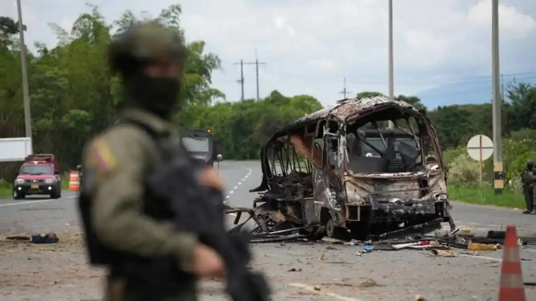 Image from ZNN News: *📰At least seven dead in Colombia attacks, local media reports* *FOL...