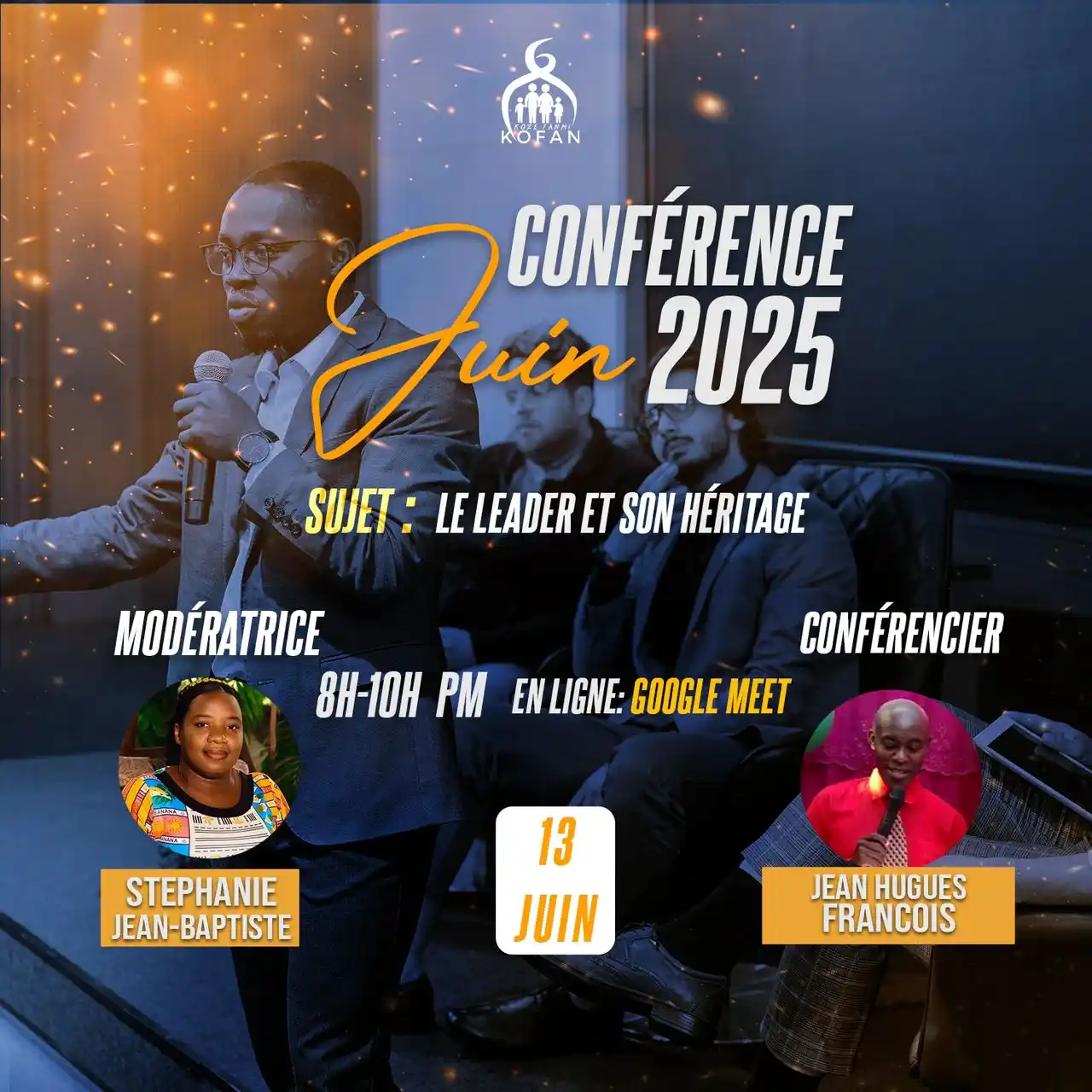 Image from Infos Partage: Aujourd’hui, place à notre 2e et dernière conférence sur le leadership...