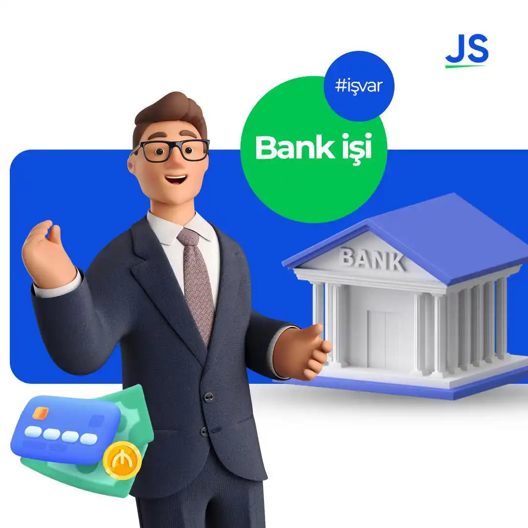 Image from JobSearch.az: 🏧 *Bank vakansiyaları* Kreditlərin Bərpası departamentinin Ənənəvi H...