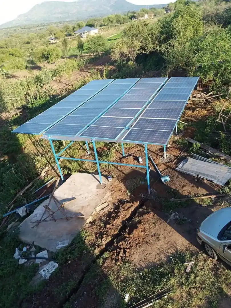 Image from Chamboko Solar Technology: BANKERT MR PITCHER'S FARM FARM 20KW SOLAR PLANT COMMISSIONED AND COMP...