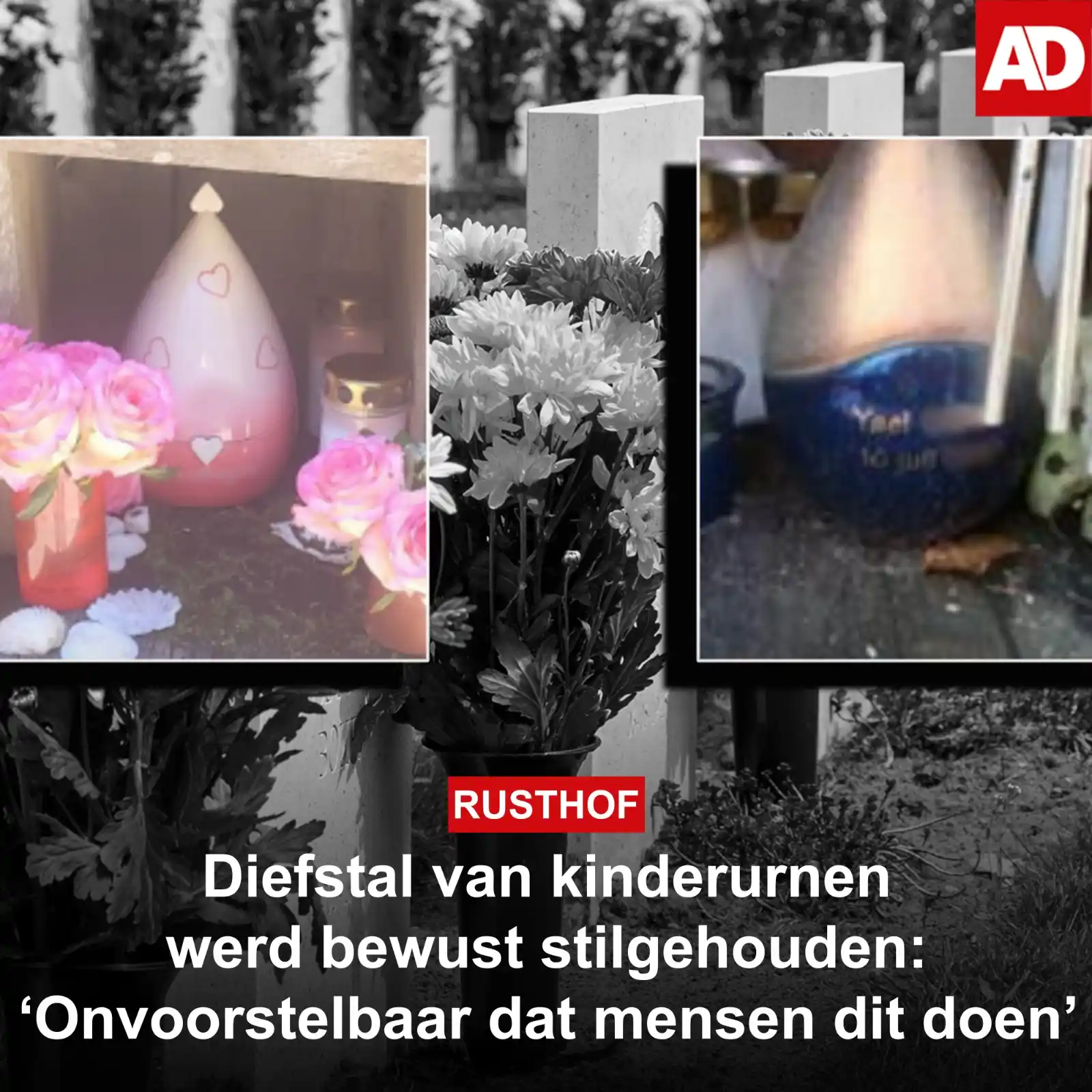 Image from AD Amersfoort: De gemeente Amersfoort noemt de *diefstal* van twee *kinderurnen* op b...