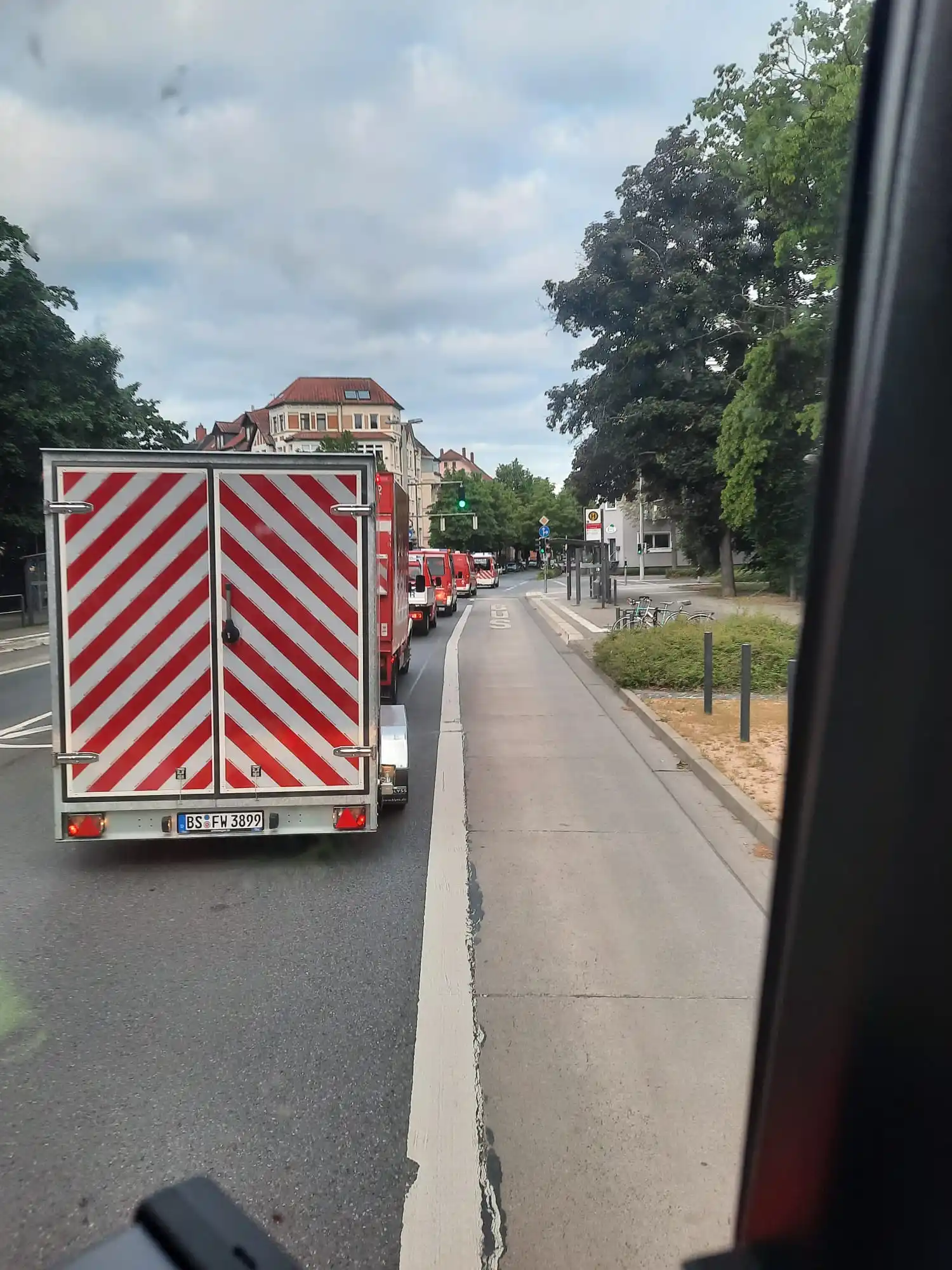 Feuerwehr Waggum post