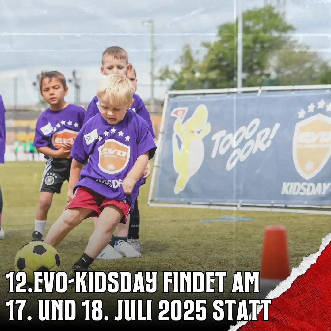 Image from Rot-Weiß Oberhausen: ❗ Die beliebte Fußballveranstaltung für Nachwuchskicker – der evo-kids...