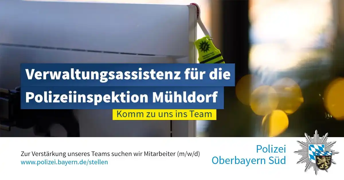 Image from Polizei Oberbayern Süd: Du willst nicht länger nur mit dem Kopf nicken, wenn es um neue Heraus...