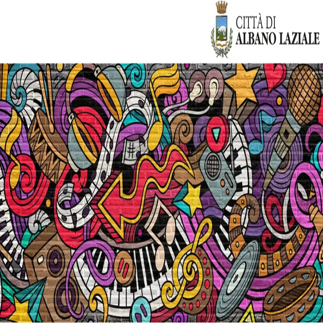 Image from Città di Albano Laziale: 👨🎨🖌️ Due murales per via Vascarelle: arte, decoro e partecipazione...