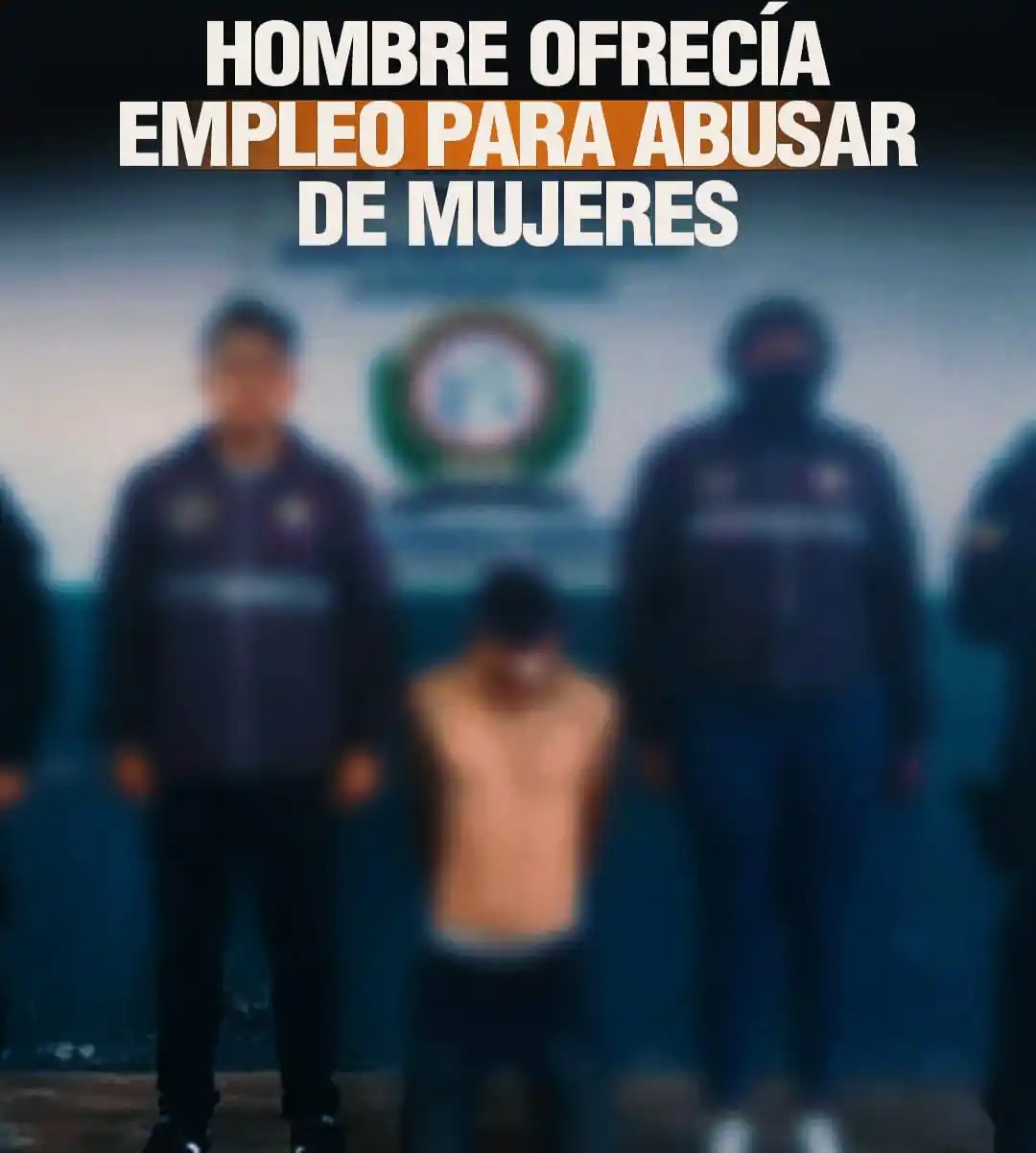 Image from Stereo Rumiñahui RTV: 🇪🇨 Capturado en Imbabura extranjero que ofrecía empleo para abusar d...