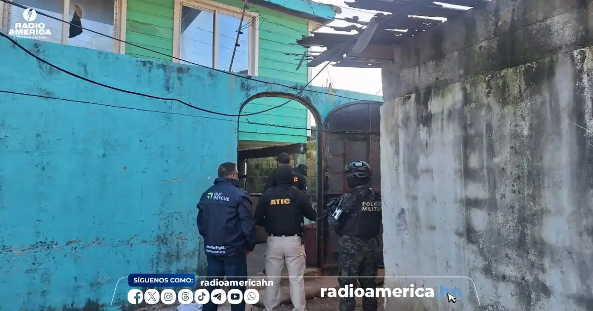 Image from Radio América Honduras: El Ministerio Público por medio de la Unidad Contra la Trata, Explotac...
