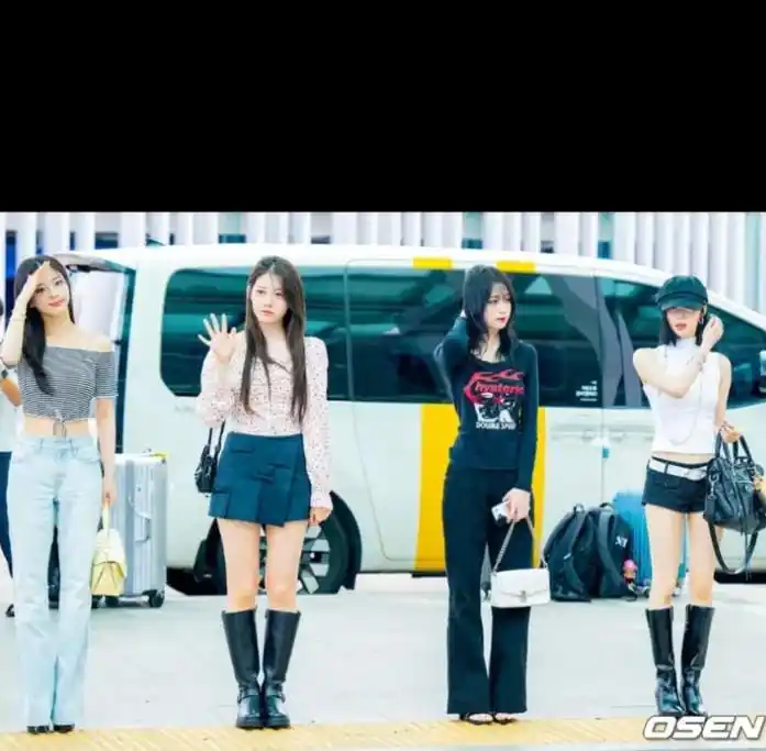 Image from ๐๐ฃ๐ข๐ฃ & ๐๐ก๐๐ข๐ฅ๐ ๐๐ง๐๐ข๐ก ๐ฉ๐๐: Empat Member BABYMONSTER Sudah di Bandara Incheon Otw Jakarta! Hari i...