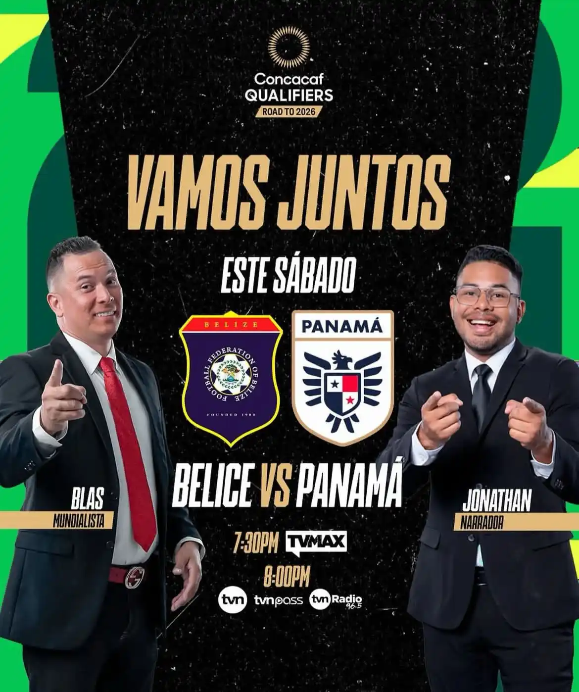 Image from TVN PANAMÁ: 💚 ESTE SÁBADO JUEGAN LOS NUESTROS 💚 Podrás disfrutar la previa desd...