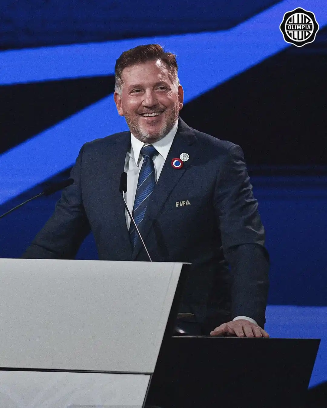 Image from Club Olimpia: Felicitamos al querido Alejandro Domínguez por su reelección unánime c...