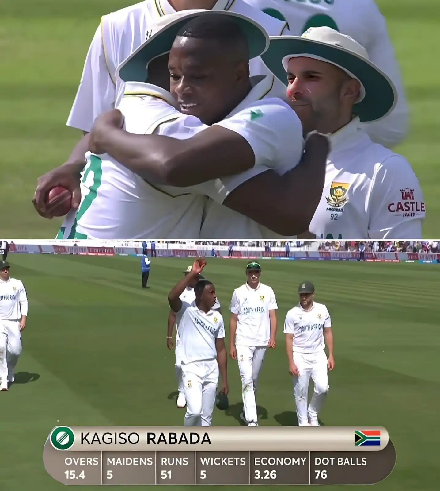 Image from Sports Duniya: Five-wicket-haul for Rabada in a WTC Final 🥶...