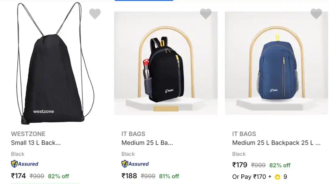 Image from DEALS HUBB 2.0 ✅: Flipkart | Upto 85% Off On Branded Backpacks. Master Link : https://...