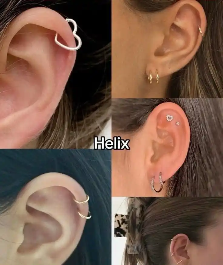 Image from Fashion Everyday: Helix ❤️...