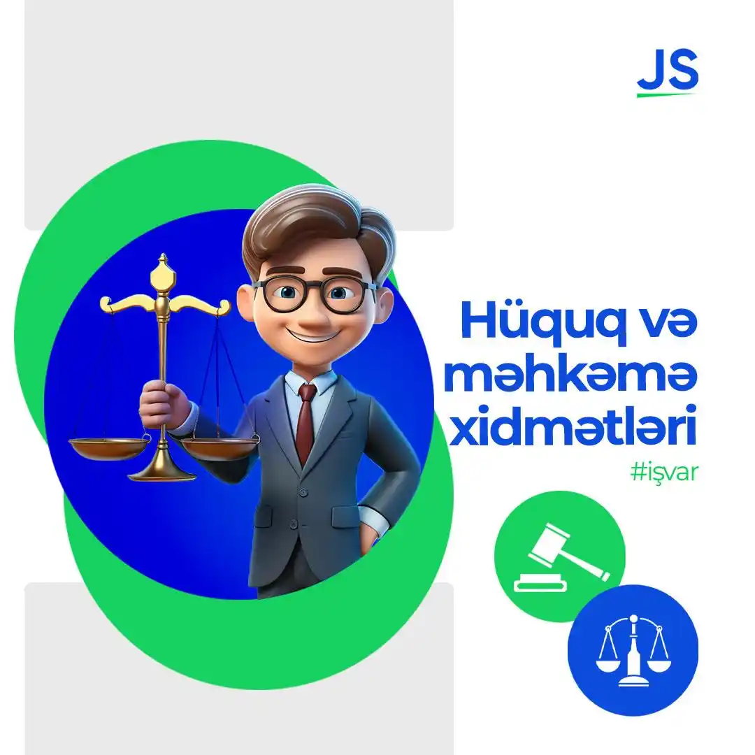 Image from JobSearch.az: 👩🏻⚖️ *Hüquq və məhkəmə xidmətləri* Deputy Head of Legal Department...