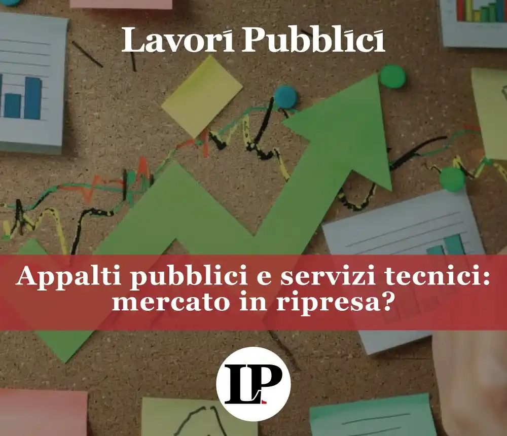 Image from Lavori Pubblici: 🪟 Il mercato degli appalti pubblici di servizi di ingegneria e archit...
