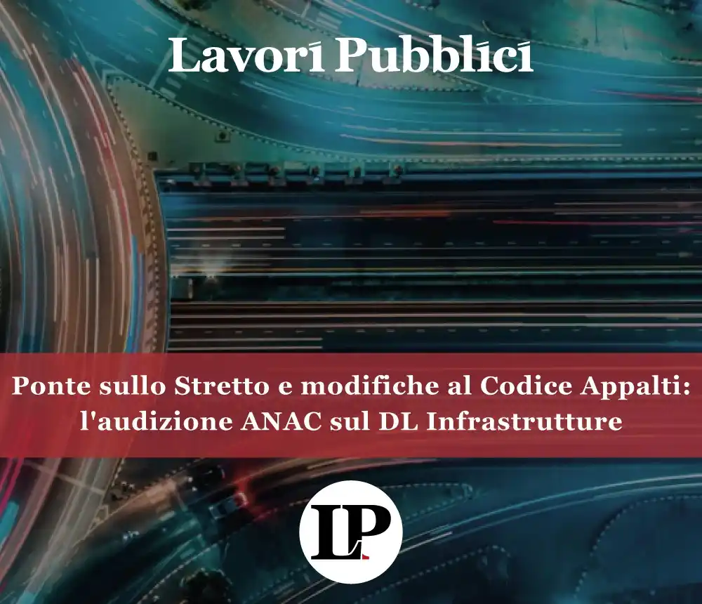 Image from Lavori Pubblici: 🎙️ Il presidente ANAC in audizione presso le Commissioni Ambiente e T...