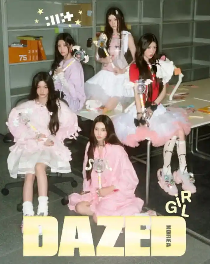 Image from ๐๐ฃ๐ข๐ฃ & ๐๐ก๐๐ข๐ฅ๐ ๐๐ง๐๐ข๐ก ๐ฉ๐๐: ILLIT Tampil Menggemaskan Hiasi Sampul Dazed Korea Girls Edition Daze...