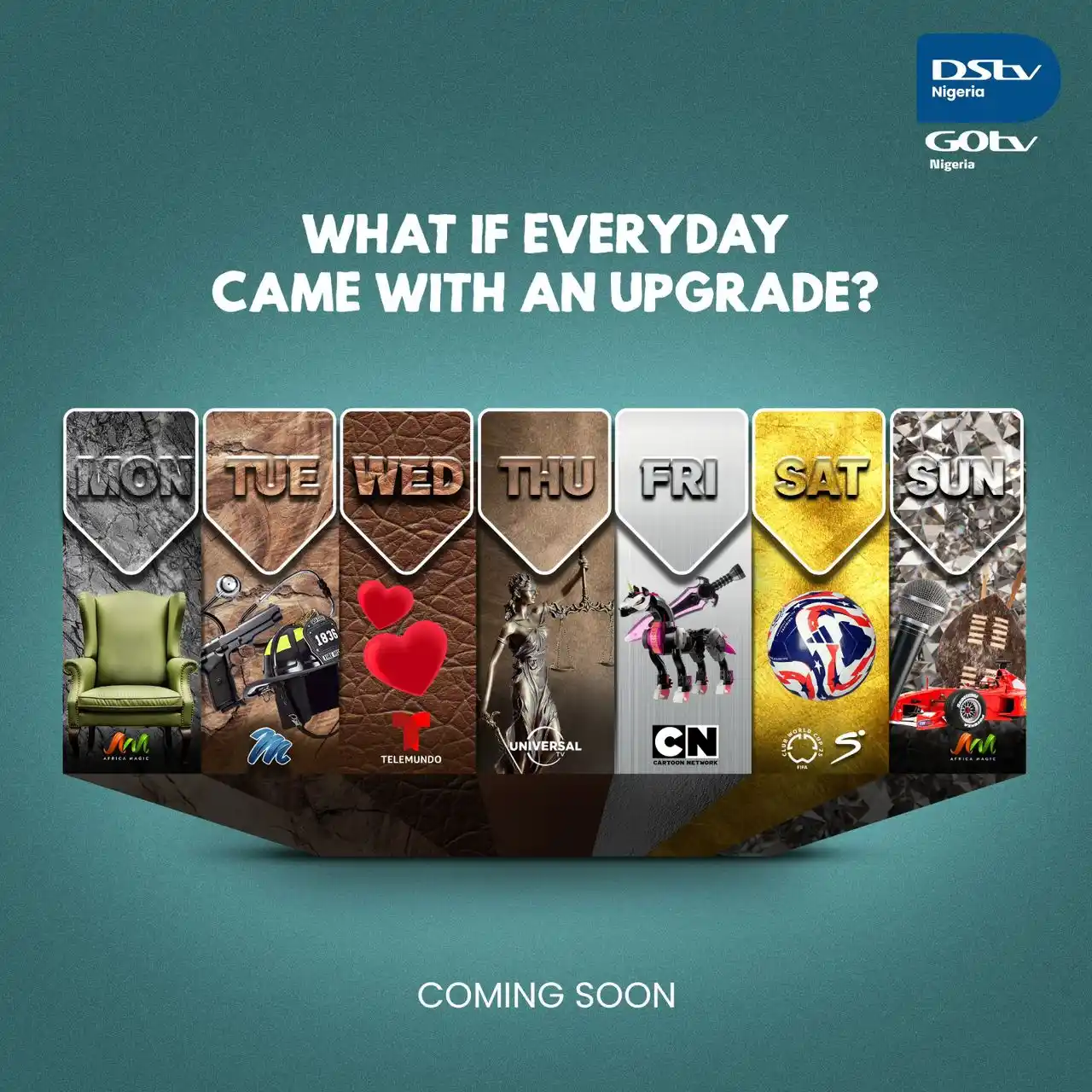 Image from Catchup Central | DStv Nigeria: Imagine every day bringing a new level of entertainment! ✨ Get ready f...