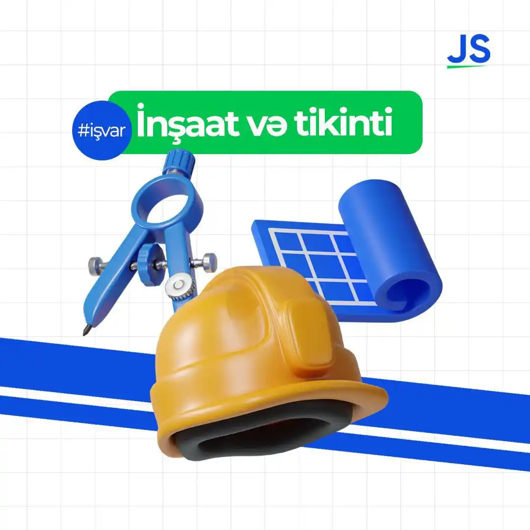 Image from JobSearch.az: 🦺*İnşaat və tikinti vakansiyaları* İnşaat Üzrə Layihə Rəhbəri-Cronos...