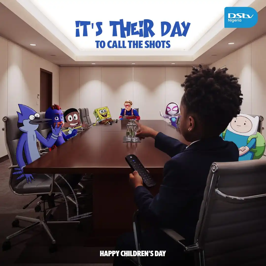 Image from Catchup Central | DStv Nigeria: It’s their day to call the shots! 🎮📺 From cartoons to superpowers. T...