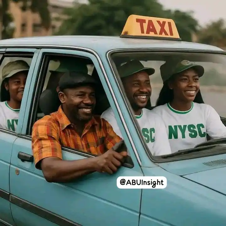 Image from ABUInsight: *🤔JUST IMAGINE 🤔* *Imagine a graduate saying driver I want to drop ...
