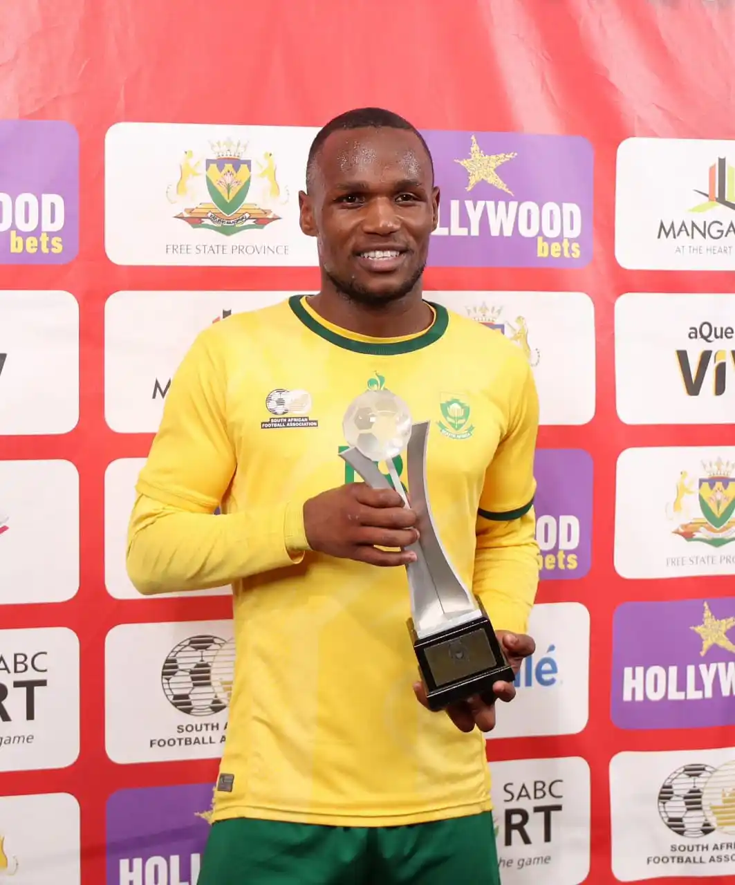 Image from ThamiSoccer: Kamogelo Sebelebele of South Africa 🇿🇦 is the <a class="text-blue-50...