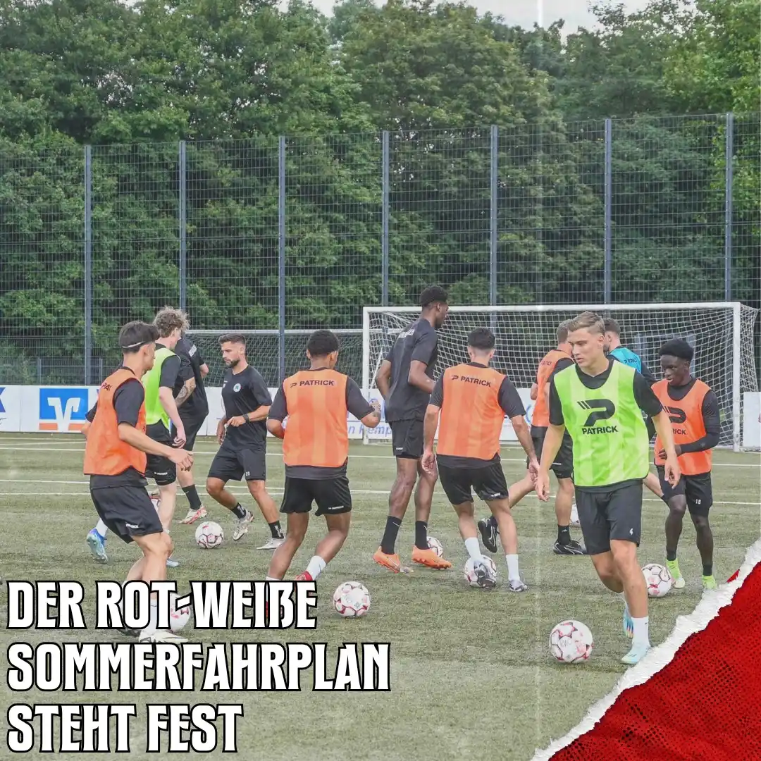 Image from Rot-Weiß Oberhausen: Kaum hat die Sommerpause begonnen, wirft die Saison 2025/26 bereits ih...