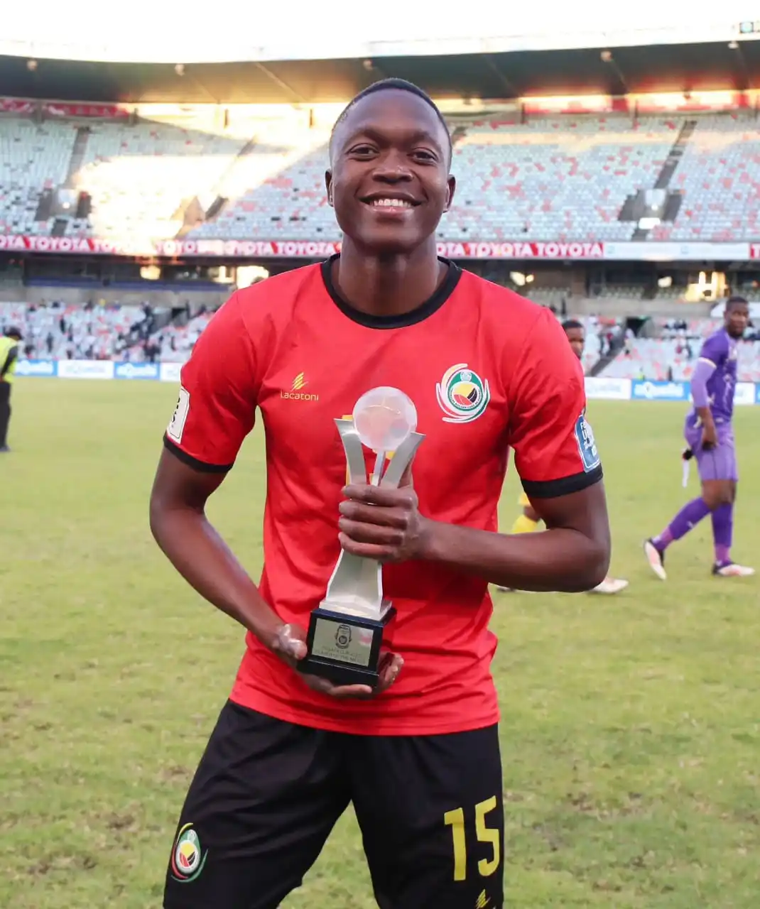 Image from ThamiSoccer: Keyns Abdala of Mozambique 🇲🇿 is the <a class="text-blue-500 hover:u...