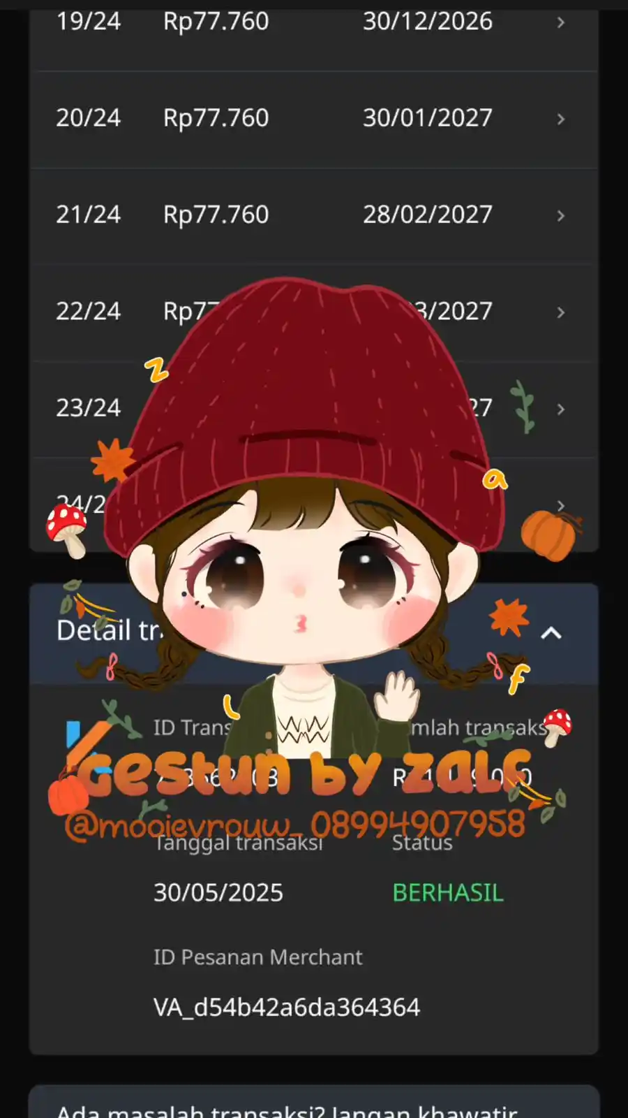 Testi Gestun Zalfaa 𐙚｡⋆𖦹.✧˚ post