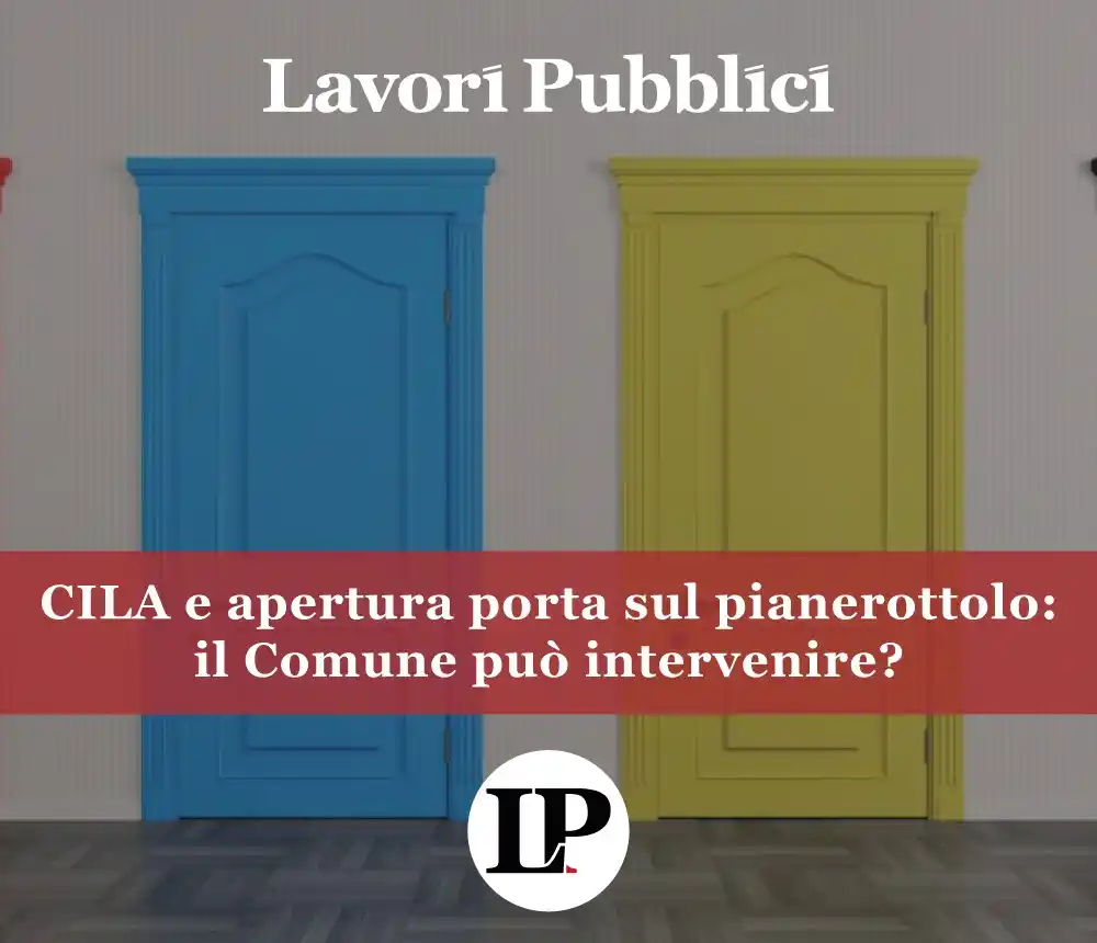 Image from Lavori Pubblici: 🚪 La legittimazione del condòmino ad aprire un varco sul pianerottolo...