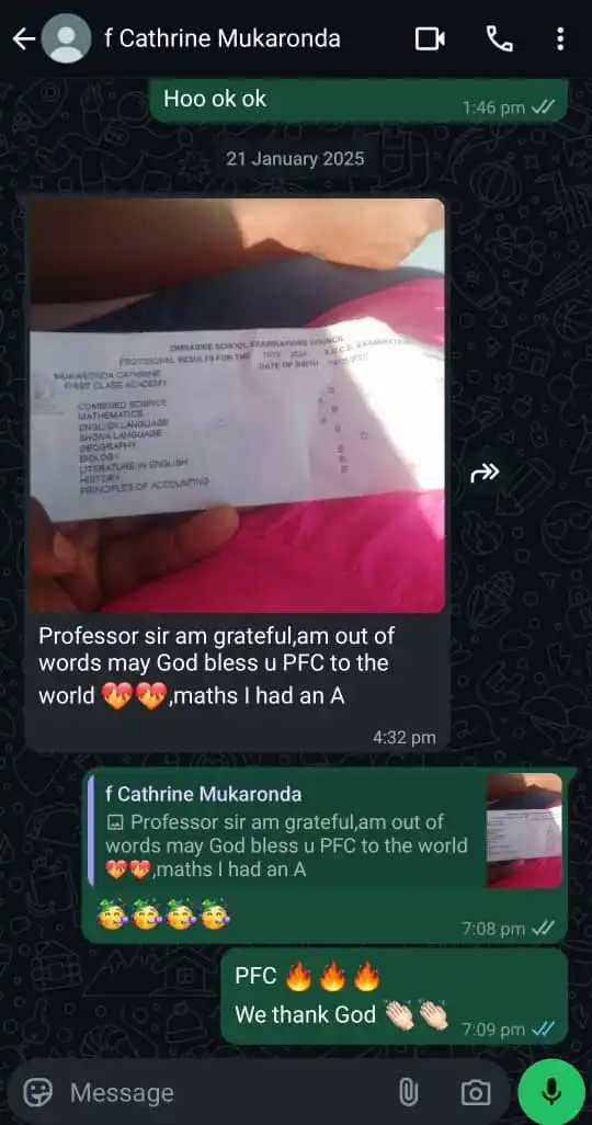 Image from Tete Tilda ¢ Bhozhongora Live Zim 🇿🇼 home remedies, Secrets & Confe$$!on$,News: Let it be clear and loud that passing with As and Bs is what we call *...