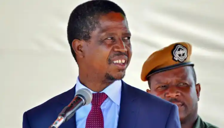 Image from ZNN News: *📰Lungu left instructions his successor Hichilema “should not be anyw...