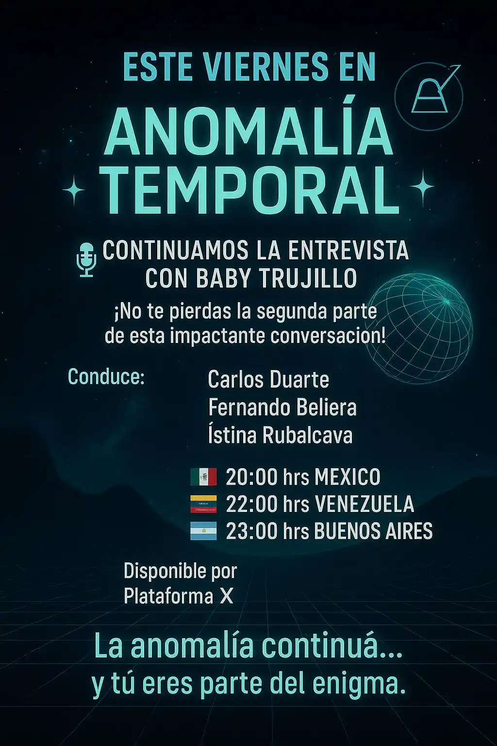 Anomalía Temporal post