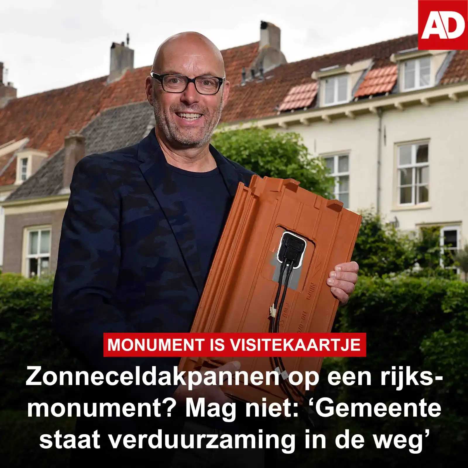 Image from AD Amersfoort: Nederland heeft *hoge klimaatambities* . Behalve in de historische bin...
