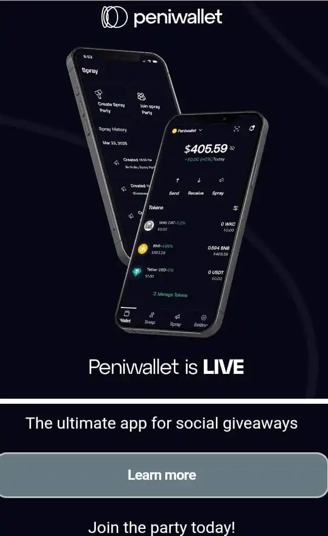 Image from Blockchain [Web3] Digital Wealth Hub: Peniwallet on the other hand is a non-custodial cryptocurrency wallet ...