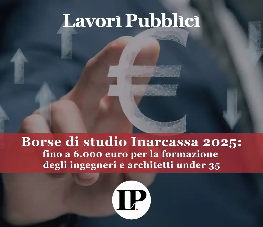Image from Lavori Pubblici: ✅ Pubblicato il bando Inarcassa per ingegneri e architetti under 35 👇...