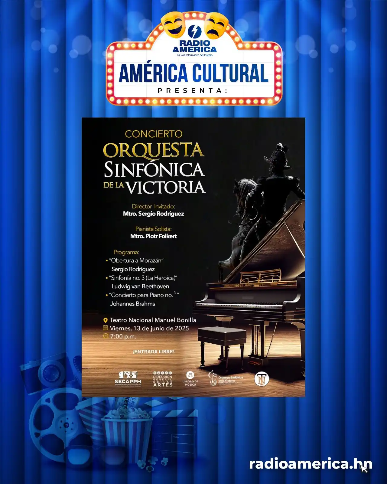 Image from Radio América Honduras: Qué hacer esta semana? <a class="text-blue-500 hover:underline cursor-...