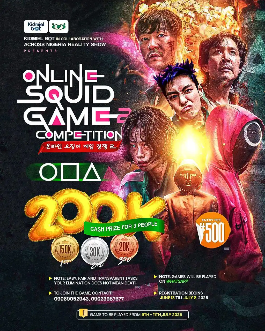 Image from ABUInsight: *Registration for the biggest online squidgame 2.0 is finally open wit...