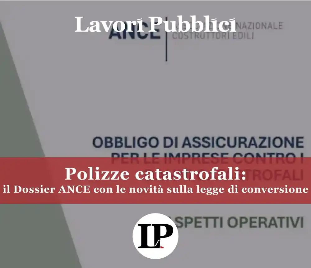 Image from Lavori Pubblici: ✅ Scadenze, soggetti interessati, premi assicurativi: il documento ana...