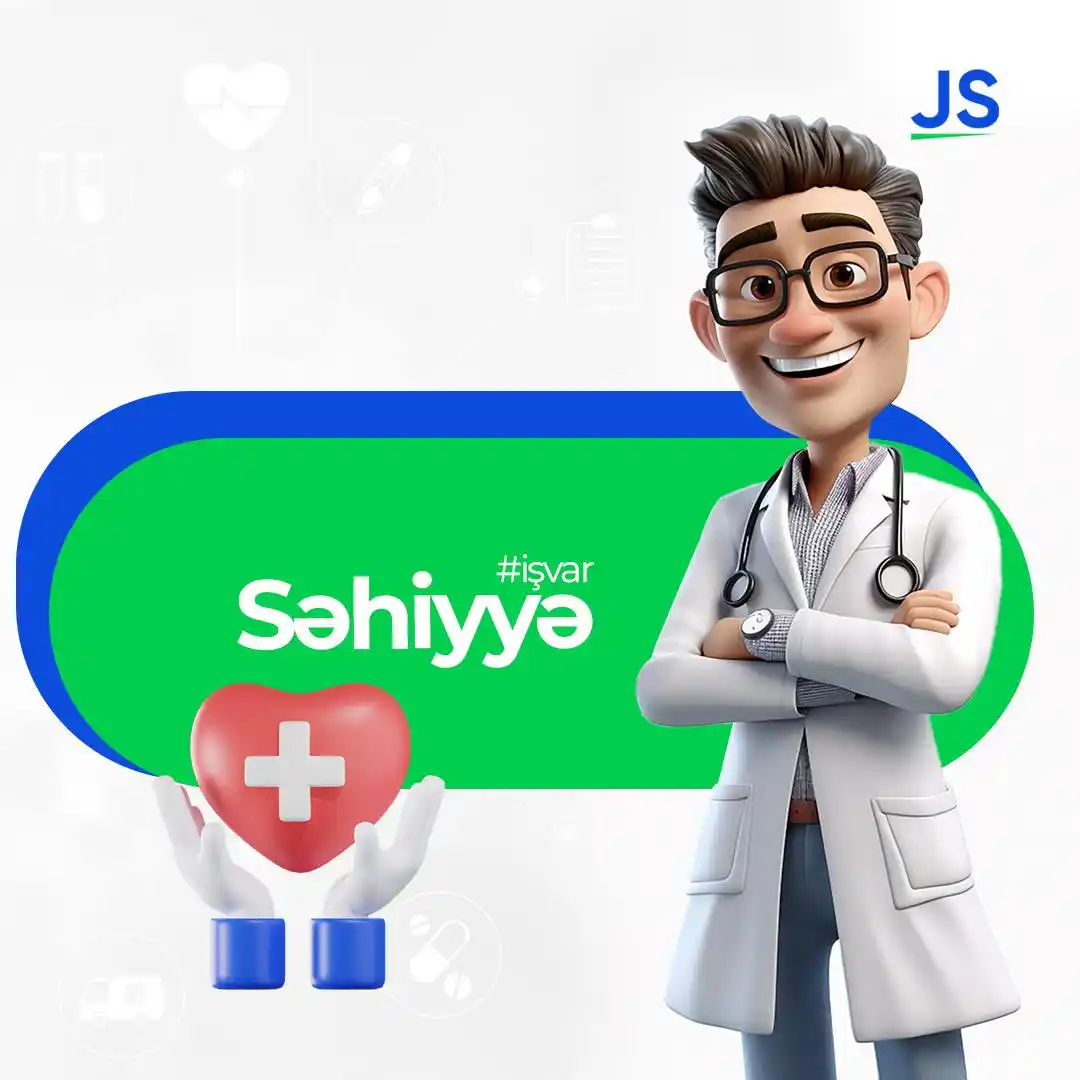 Image from JobSearch.az: ⚕️*Səhiyyə vakansiyaları*  Həkim köməkçisi (Radiologiya şöbəsi)-Medsol...